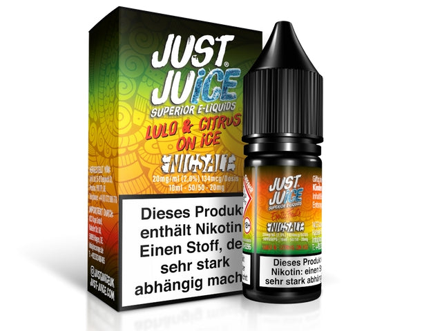 Just Juice - Lulo & Citrus on Ice - Nikotinsalz Liquid