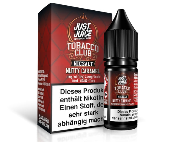 Just Juice - Nutty Caramel - Nikotinsalz Liquid