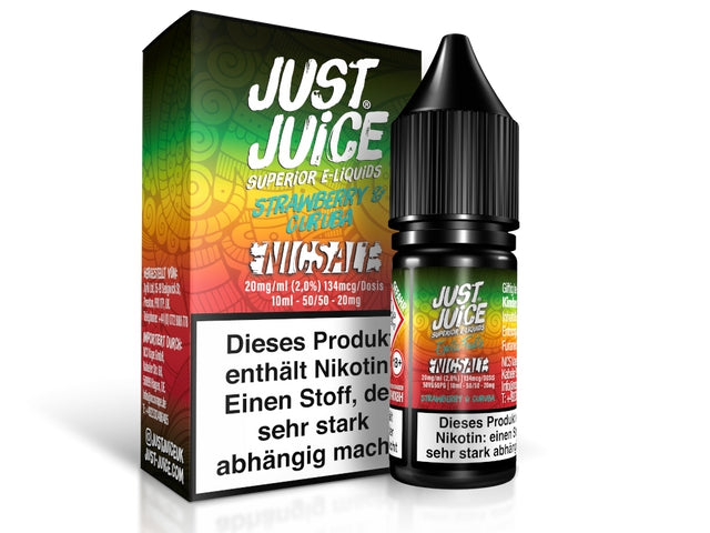 Just Juice - Strawberry & Curuba - Nikotinsalz Liquid