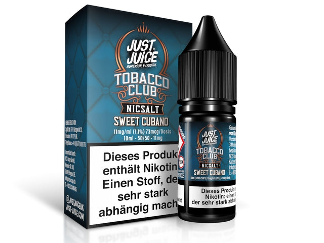 Just Juice - Sweet Cubano - Nikotinsalz Liquid