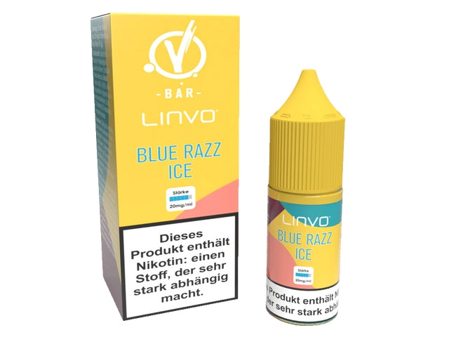 Linvo - Blue Razz Ice - Nikotinsalz Liquid