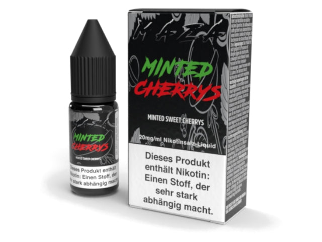 MaZa - Minted Cherrys - Nikotinsalz Liquid