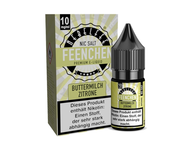 Nebelfee - Feenchen - Buttermilch Zitrone - Nikotinsalz Liquid