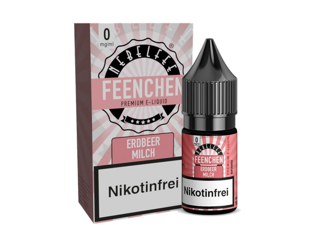 Nebelfee - Feenchen - Erdbeermilch - Nikotinsalz Liquid