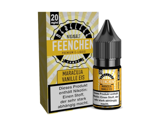 Nebelfee - Feenchen - Maracuja Vanilleeis - Nikotinsalz Liquid