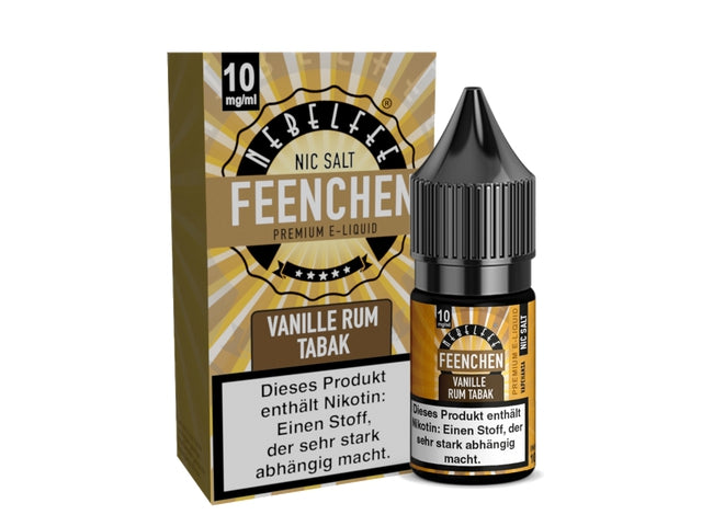 Nebelfee - Feenchen - Vanille Rum Tabak - Nikotinsalz Liquid