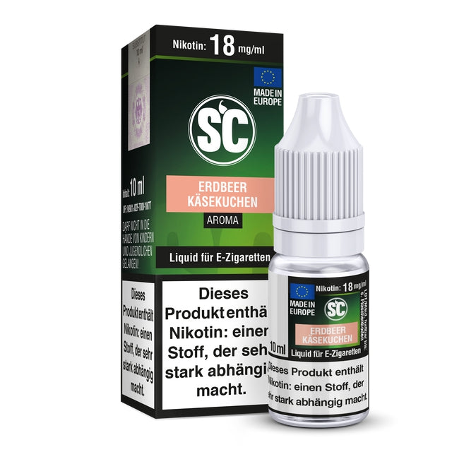 SC - Erdbeer Käsekuchen E-Zigaretten Liquid