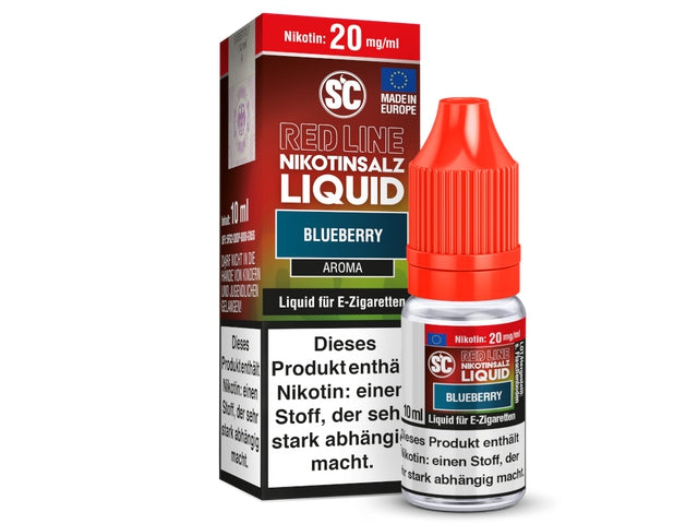 SC - Red Line - Blueberry - Nikotinsalz Liquid