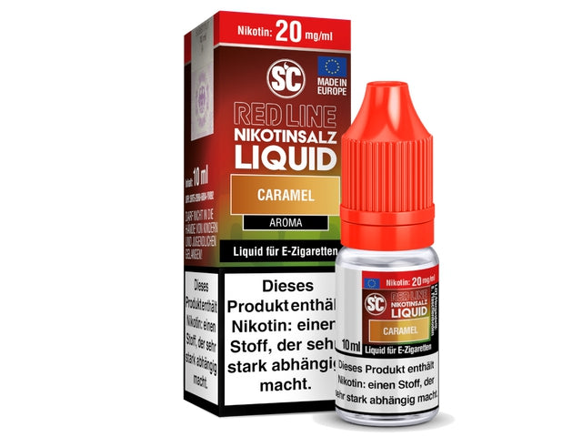 SC - Red Line - Caramel - Nikotinsalz Liquid