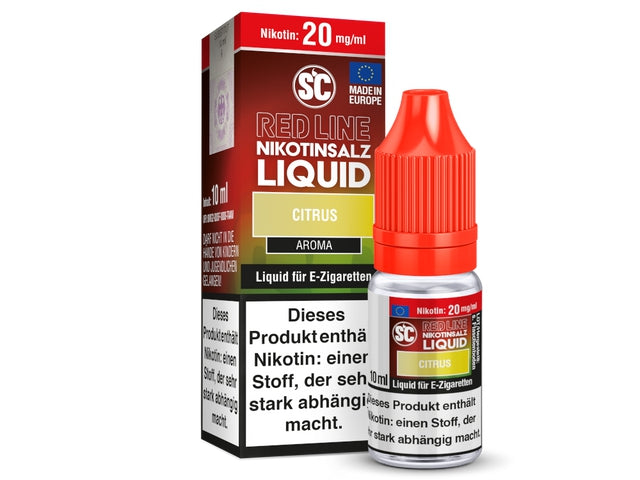 SC - Red Line - Citrus - Nikotinsalz Liquid