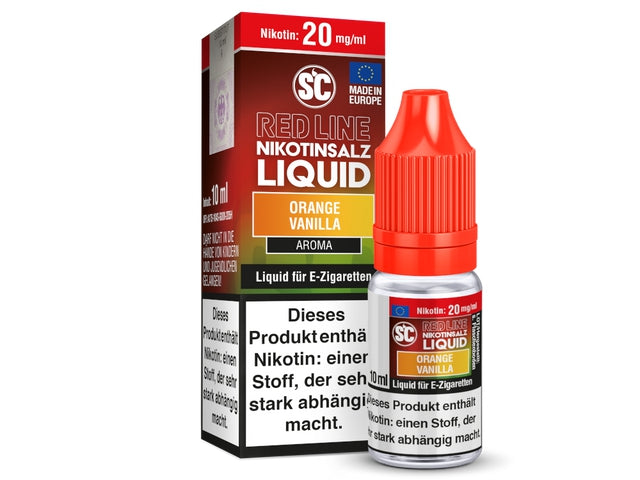 SC - Red Line - Orange Vanilla - Nikotinsalz Liquid