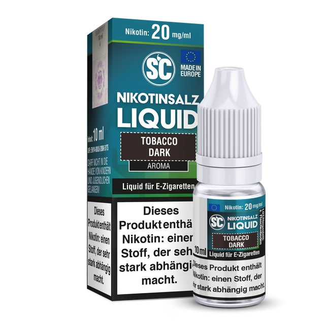 SC - Tobacco Dark - Nikotinsalz Liquid