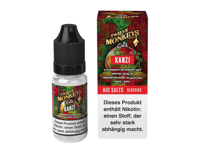 Twelve Monkeys - Kanzi - Nikotinsalz Liquid