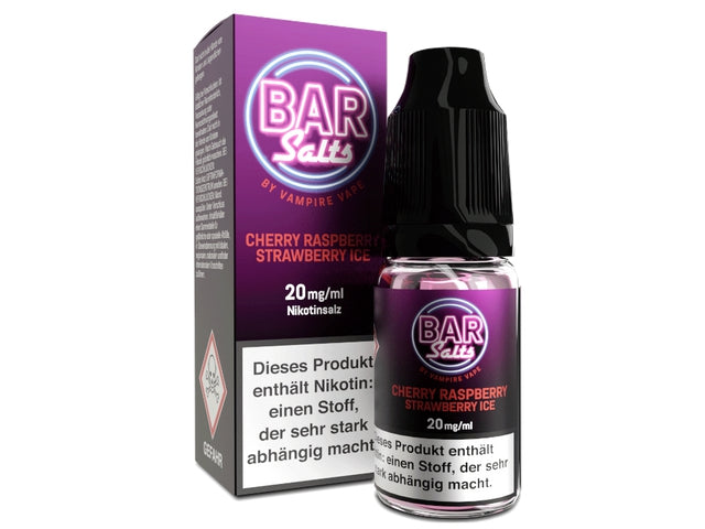 Vampire Vape - Bar Salts - Cherry Raspberry Strawberry Ice - Nikotinsalz Liquid