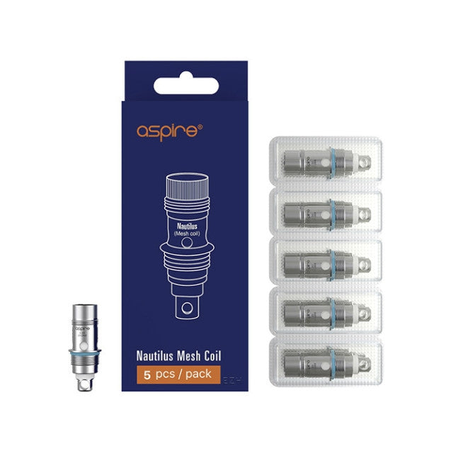 Aspire - Nautilus Mesh - Verdampferköpfe / Coil 5pcs